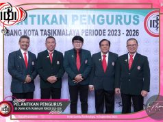 Pelantikan Ketua IDI Cabang Kota Tasikmalaya periode 2023-2026