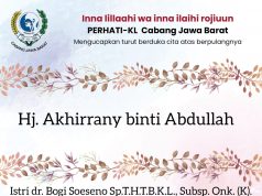 Berita Duka Hj. Akhirrany binti Abdullah