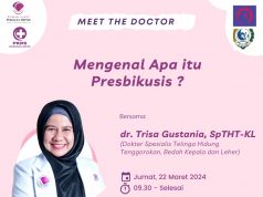 Meet the Doctor: Mengenal apa itu Prebiskusis