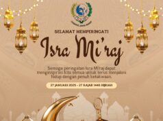 Perhati-KL Cabang Jawa Barat Mengucapkan Selamat Memperingati Isra Miraj