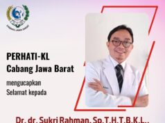 Selamat Kepada Dr. dr. Sukri Rahman, Sp.T.H.T.B.K.L., Subsp. Onk. (K), FACS, FFSTEd.