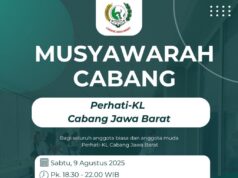 Musyawarah Cabang Perhati-KL Cabang Jawa Barat 2025