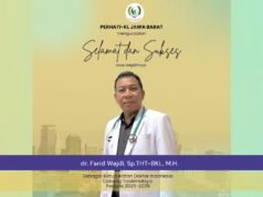Selamat & Sukses Atas Terpilihnya: dr. Farid Wajdi, Sp.THT–BKL, M.H. Sebagai Ketua Ikatan Dokter Indonesia (IDI) Cabang Tasikmalaya Periode 2026–2029.